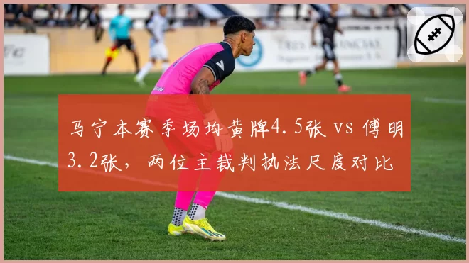 马宁本赛季场均黄牌4.5张 vs 傅明3.2张，两位主裁判执法尺度对比